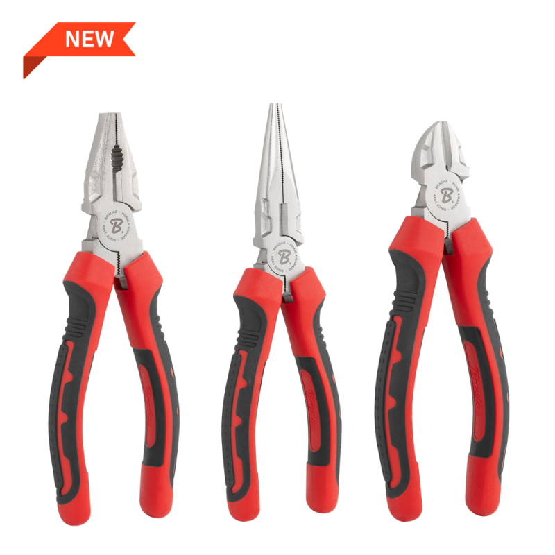 PRO replių rinkinys, 3 dalys, nikeliuotos CRV -DIY-PL13/1SET