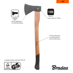 Universalus kirvis 1250g -KT-SW1125