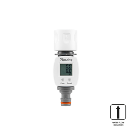 WHITE LINE vandens srauto matuoklis, greito prijungimo jungtis + nipelis -WL-3101