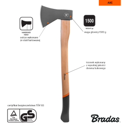 Universalus kirvis 1500g -KT-SW1150