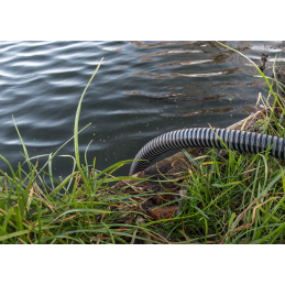 AQUATIC PLUS siurbimo ir išleidimo rinkinys 7 m - JUODA -SATP2207/BK-SET