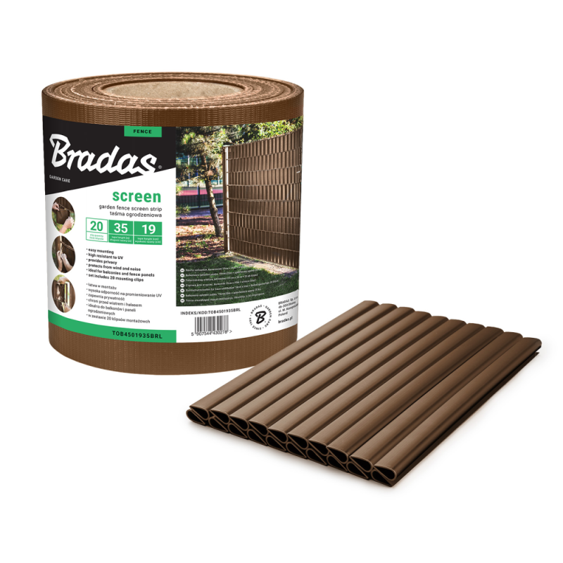 Tvoros juosta 19 cm x 35 m - 1 vnt. / susitraukianti plėvelė -TOB4501935BRL