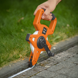 Stiklo pluošto matavimo juosta 50 m -DIY-MH12-05015F/CB