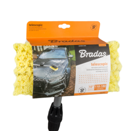 Teleskopinis automobilio šepetys, 25 cm, ilgis: 135–250 cm -ESQ2355
