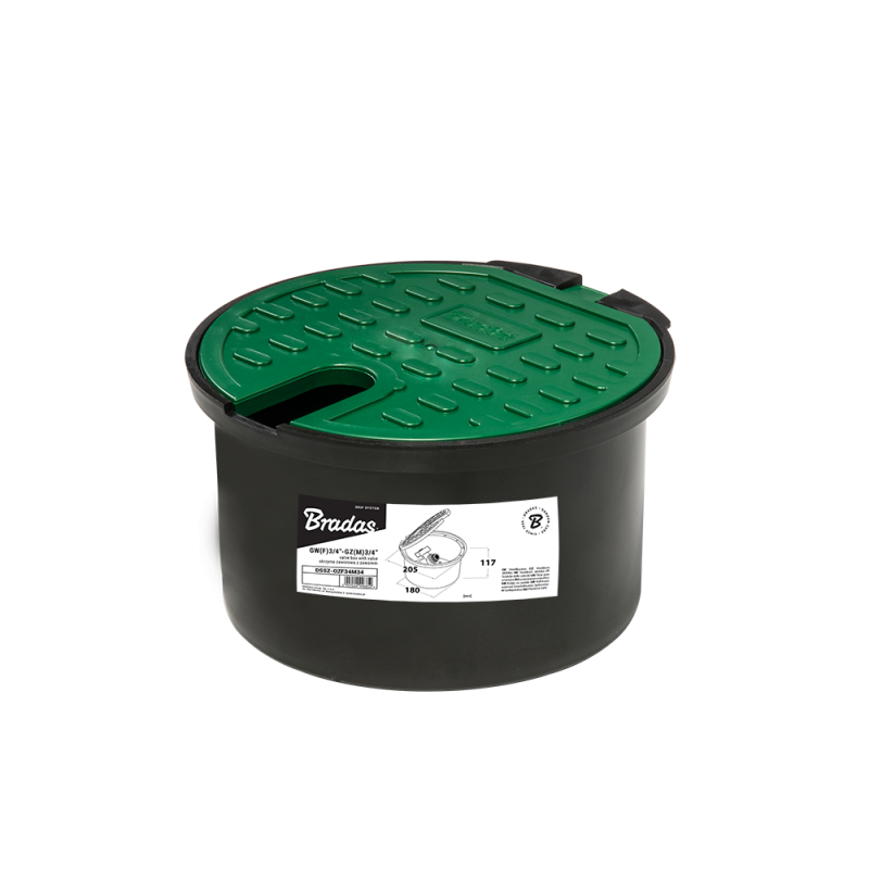 Vožtuvų dėžutė su vožtuvu GW3/4" / GZ3/4 -DSSZ-OZF34M34G