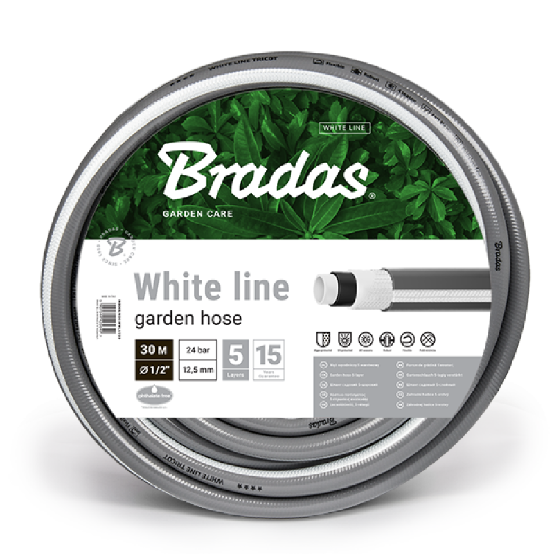 Sodo žarna WHITE LINE 1/2"-30m -WWL1/230