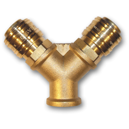 ESSK dvikryptis vožtuvas su greito prijungimo jungtimis GW 3/8 -GK1372