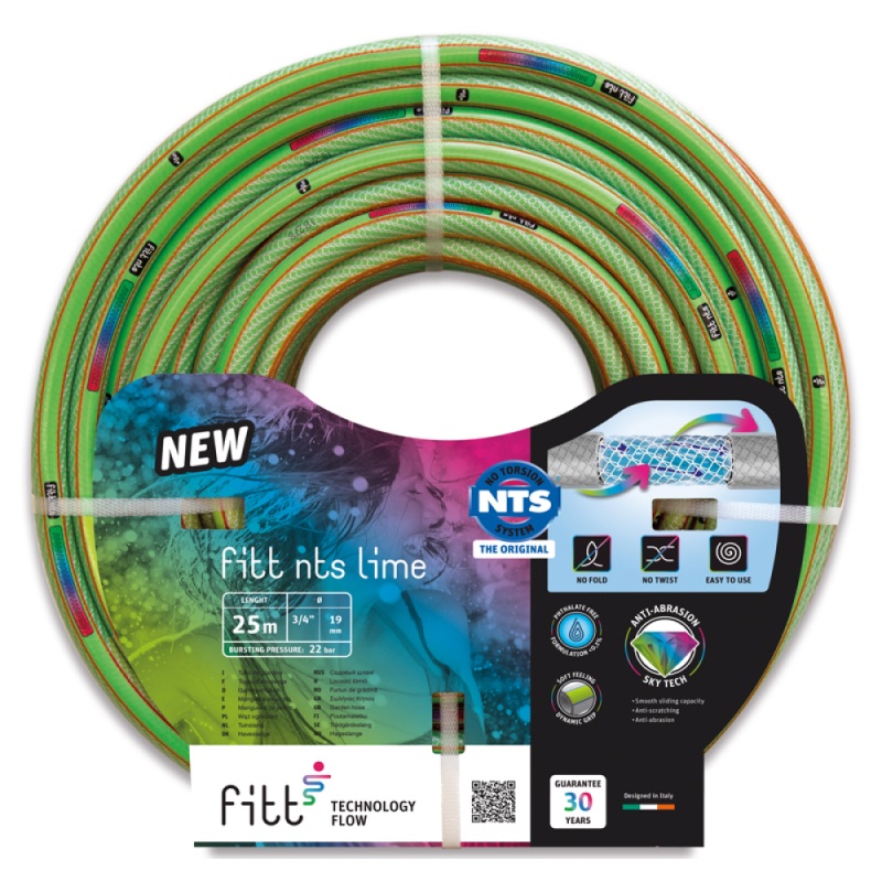 NTS LIME sodo žarna 3/4" - 15 m -NTSLM3/415