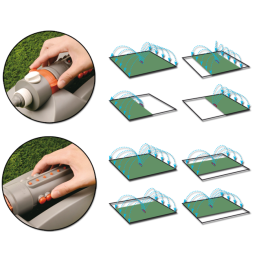 WHITE LINE kintamo pločio svyruojantis purkštuvas -WL-Z21