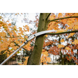 Sulankstomas sodo pjūklas su V serijos kabliu ant teleskopinės rankenos -KT-V1501-087-250