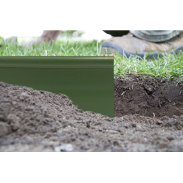 Tiesus vejos apvadas 18 m x 12,5 cm, žalias -OBKG18125