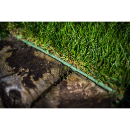 Tiesus vejos apvadas 18 m x 12,5 cm, juodas -OBKBC18125