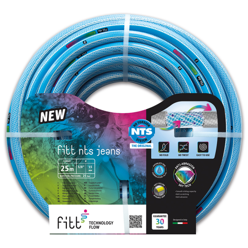 NTS JEANS sodo žarna 1/2" - 50 m -NTSJS1/250