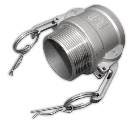 B TIPO lizdas su 4 colių išoriniu sriegiu - nerūdijančio plieno -CGB400A/SS