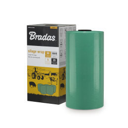 Siloso vyniojimo folija 0,5x1800 m - Žalia -AK-WF500X1800GR