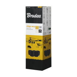 Siloso vyniojimo folija 0,75 x 1500 m - juoda -AK-WF750X1500BK