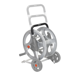 SILVER PRO metalinis vežimėlis 1/2 colio 70 m žarnai -AG333