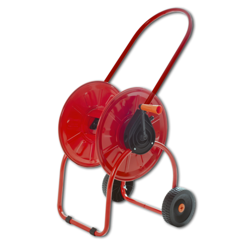 Žarnos vežimėlis 1/2'' 50m spyruoklinis plienas -AG307