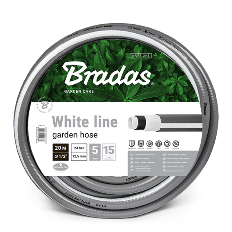 Sodo žarna WHITE LINE 3/4" - 50 m -WWL3/450