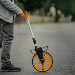 Matavimo ratas su mechaniniu skaitikliu ir sulankstoma rankena -DIY-MW11-M/CB