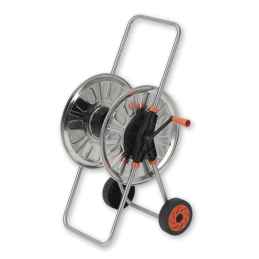 Žarnos vežimėlis 1/2" 80m, nerūdijančio plieno CARINOX -AG4280