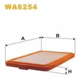 WA6254 WIX oro filtras