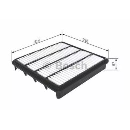 F 026 400 226 BOSCH Oro filtras