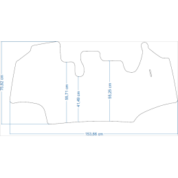 „Case Magnum Connect“ 180 200 220 240 250 280 310 340 380 400 420 440 2021 m. – traktorių kilimėliai 48110