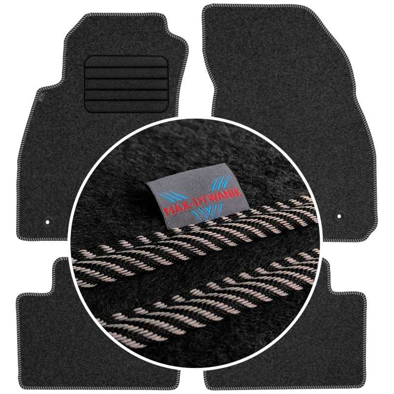 „Chevrolet Malibu“ 2012 m. – MAX-MAT veliūriniai kilimėliai