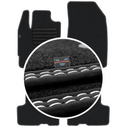 „Dacia Duster II“ (be daiktadėžės) 2018 m. – MAX-DYWANIK veliūriniai kilimėliai