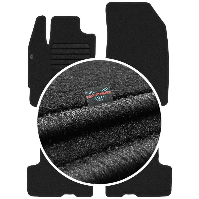 „Dacia Duster II“ (be daiktadėžės) 2018 m. – MAX-DYWANIK veliūriniai kilimėliai