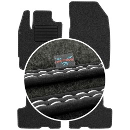 „Dacia Duster II“ (be daiktadėžės) 2018 m. – MAX-DYWANIK veliūriniai kilimėliai