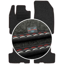 „Dacia Duster II“ (be daiktadėžės) 2018 m. – MAX-DYWANIK veliūriniai kilimėliai