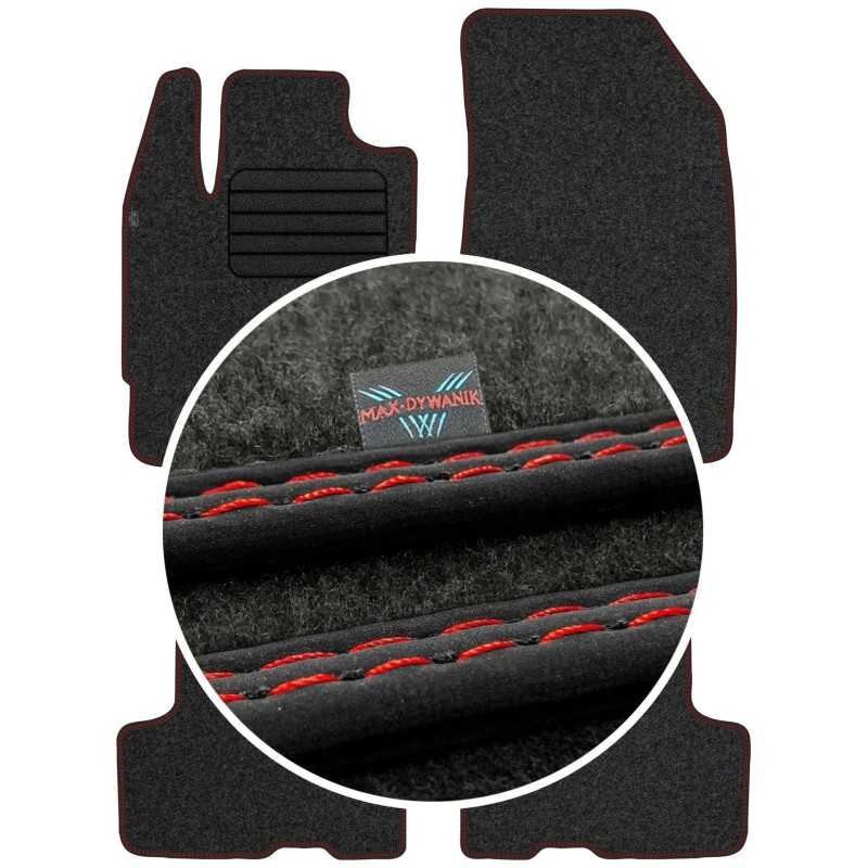 „Dacia Duster II“ (be daiktadėžės) 2018 m. – MAX-DYWANIK veliūriniai kilimėliai