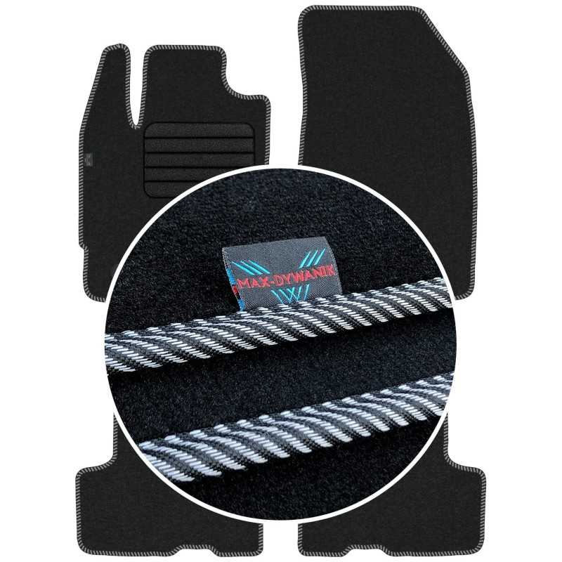 „Dacia Duster II“ (be daiktadėžės) 2018 m. – MAX-DYWANIK veliūriniai kilimėliai