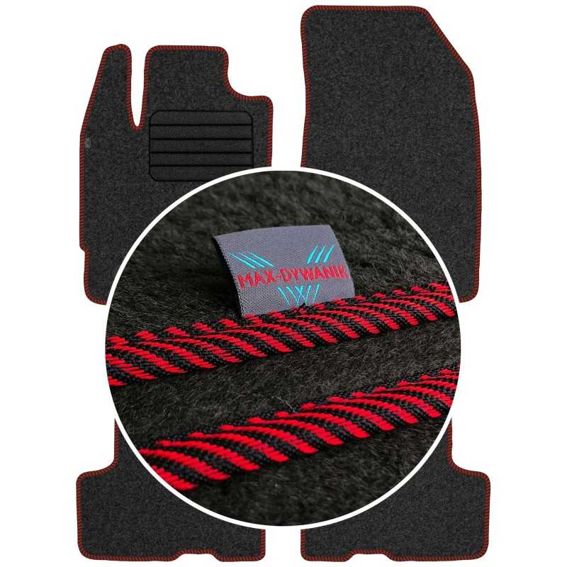 „Dacia Duster II“ (be daiktadėžės) 2018 m. – MAX-DYWANIK veliūriniai kilimėliai