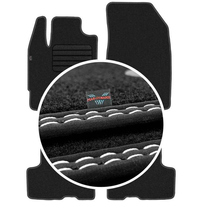„Dacia Duster II“ (keleivių salonas) 2018 m. – MAX-DYWANIK veliūriniai kilimėliai