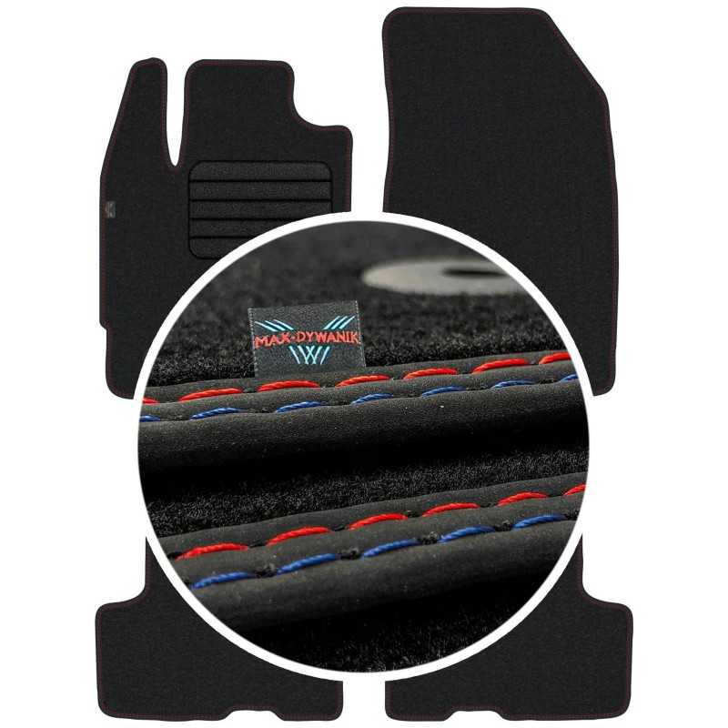 „Dacia Duster II“ (keleivių salonas) 2018 m. – MAX-DYWANIK veliūriniai kilimėliai