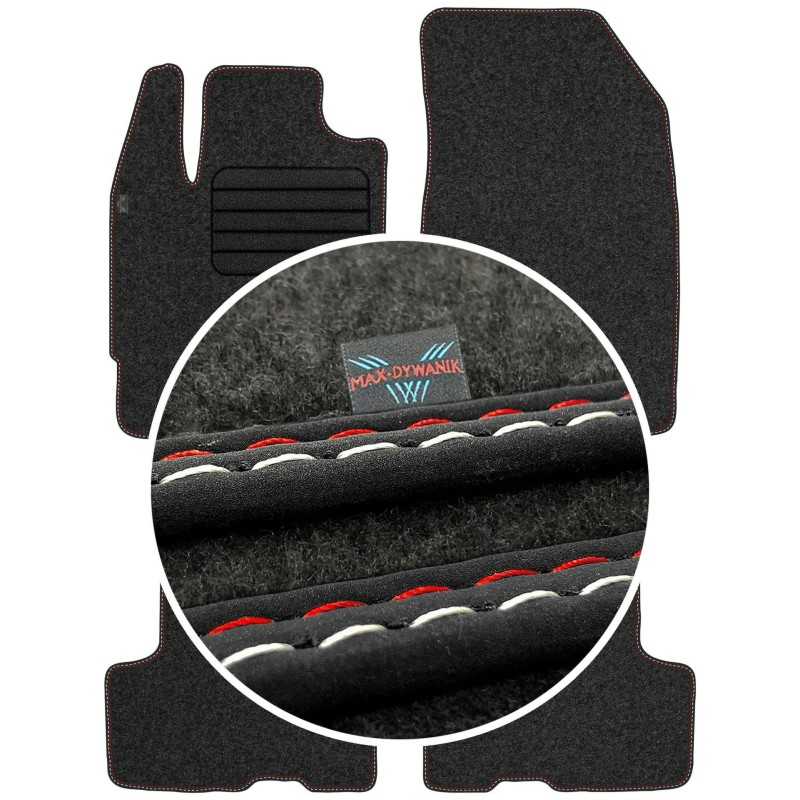 „Dacia Duster II“ (keleivių salonas) 2018 m. – MAX-DYWANIK veliūriniai kilimėliai