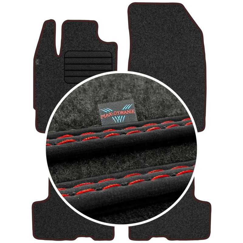 „Dacia Duster II“ (keleivių salonas) 2018 m. – MAX-DYWANIK veliūriniai kilimėliai