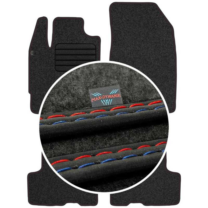 „Dacia Duster II“ (keleivių salonas) 2018 m. – MAX-DYWANIK veliūriniai kilimėliai