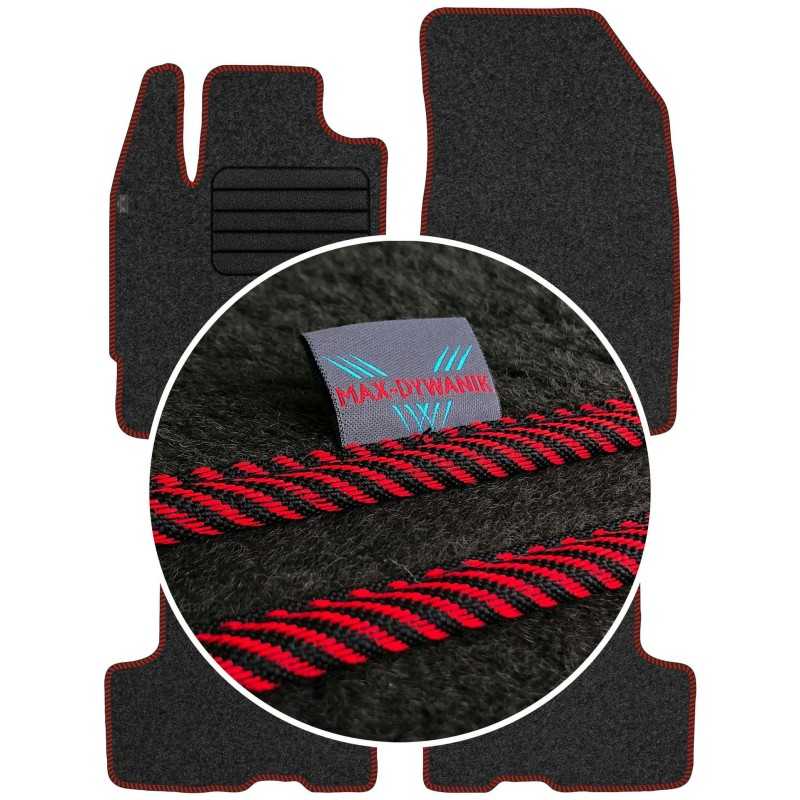 „Dacia Duster II“ (keleivių salonas) 2018 m. – MAX-DYWANIK veliūriniai kilimėliai