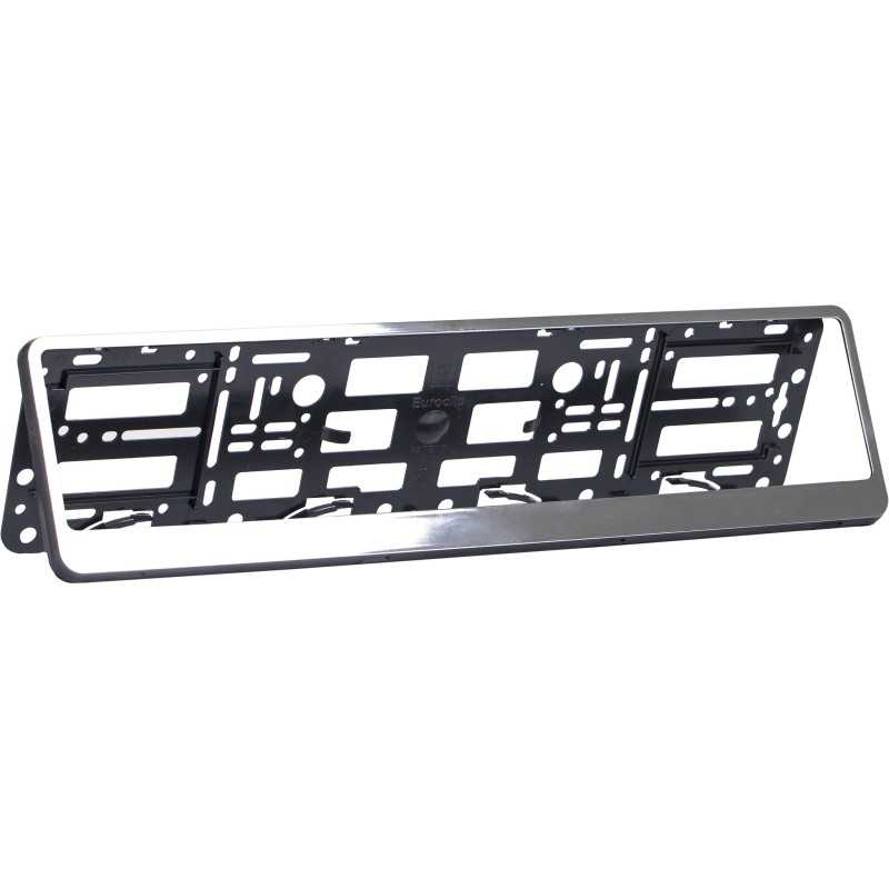 „Euroclip“ numerio ženklo rėmelis – chromuotas – GROCAR-700002