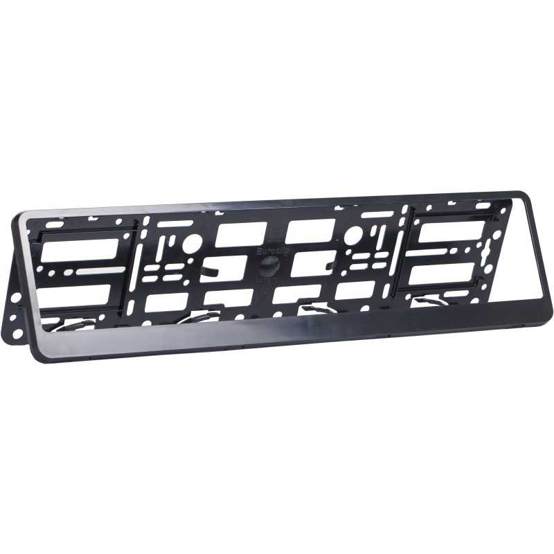 „Euroclip“ numerio ženklo rėmelis – JUODAS – GROCAR-700004