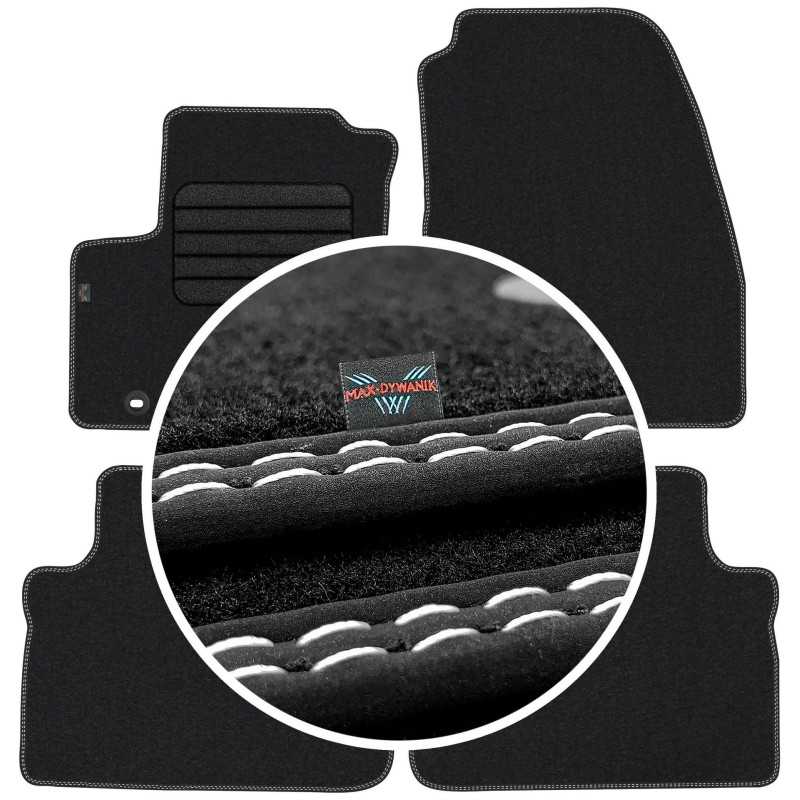 „Ford C-Max II“ 5 vietų 2010–2012 m. (be pakojos) veliūriniai kilimėliai MAX-DYWANIK