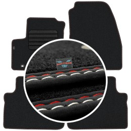 „Ford C-Max II“ 5 vietų 2010–2012 m. (be pakojos) veliūriniai kilimėliai MAX-DYWANIK