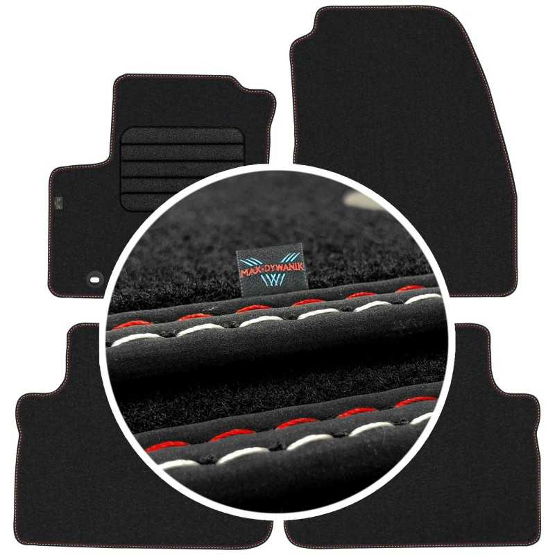 „Ford C-Max II“ 5 vietų 2010–2012 m. (be pakojos) veliūriniai kilimėliai MAX-DYWANIK