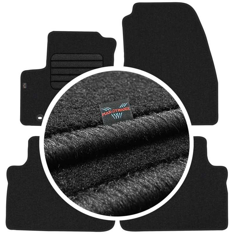 „Ford C-Max II“ 5 vietų 2010–2012 m. (be pakojos) veliūriniai kilimėliai MAX-DYWANIK