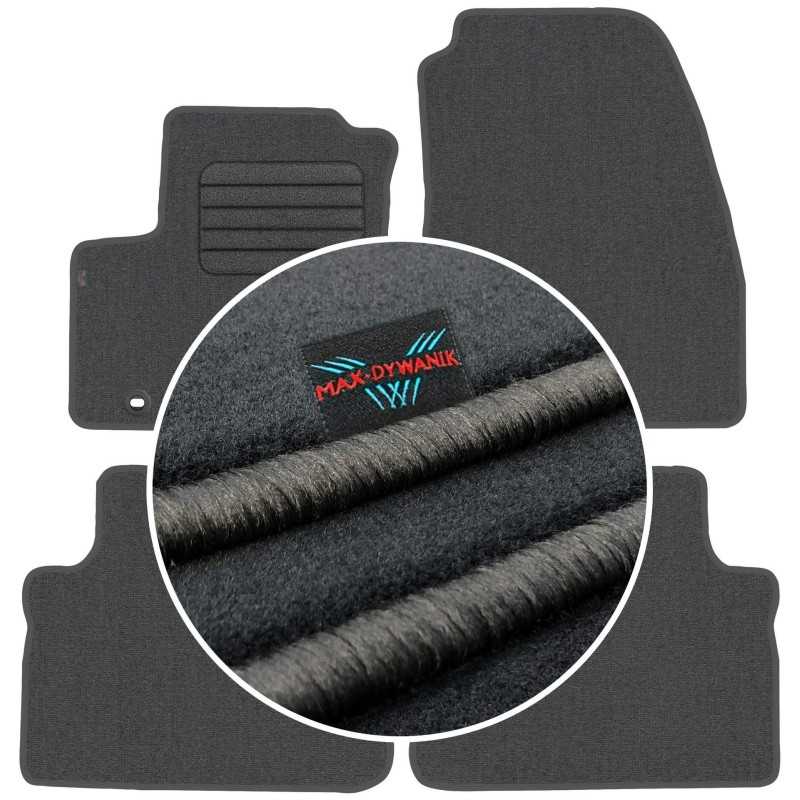 „Ford C-Max II“ 5 vietų 2010–2012 m. (be pakojos) veliūriniai kilimėliai MAX-DYWANIK