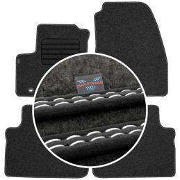 „Ford C-Max II“ 5 vietų 2010–2012 m. (be pakojos) veliūriniai kilimėliai MAX-DYWANIK